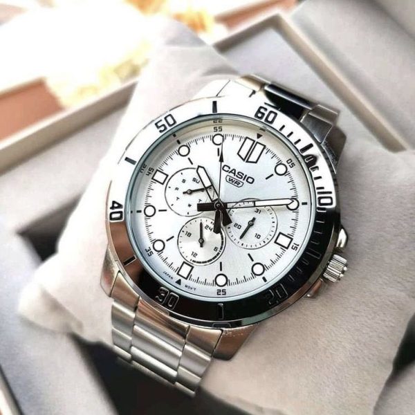 ساعت مچی مردانه کاسیو مدل CASIO-MTP-VD300D-7E