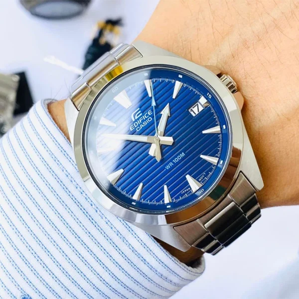 ساعت مچی مردانه EDIFICE مدل CASIO-EFV-140D-2AVUDF