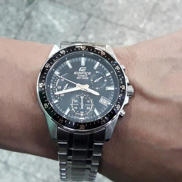 ساعت مچی مردانه EDIFICE کاسیو مدل CASIO-EFV-540D-1A9