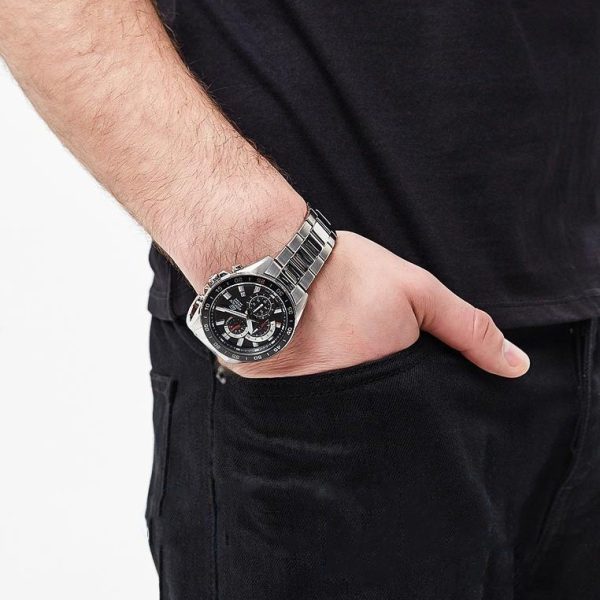 ساعت مچی مردانه EDIFICE کاسیو مدل CASIO-EFV-550D-1A