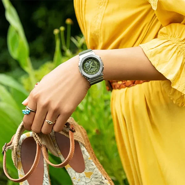 ساعت مچی زنانه جی شاک کاسیو مدل G-SHOCK GM-S2100-3ADR