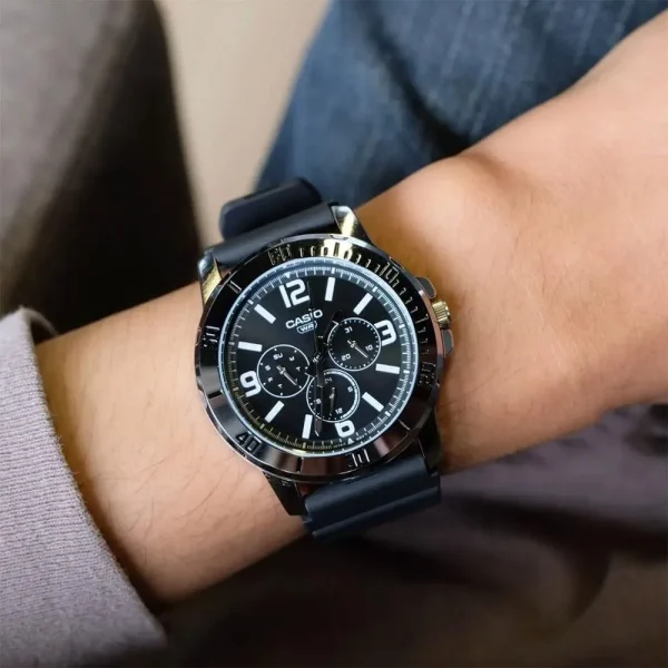 ساعت مچی مردانه کاسیو مدل CASIO MTP-VD300-1BUDF