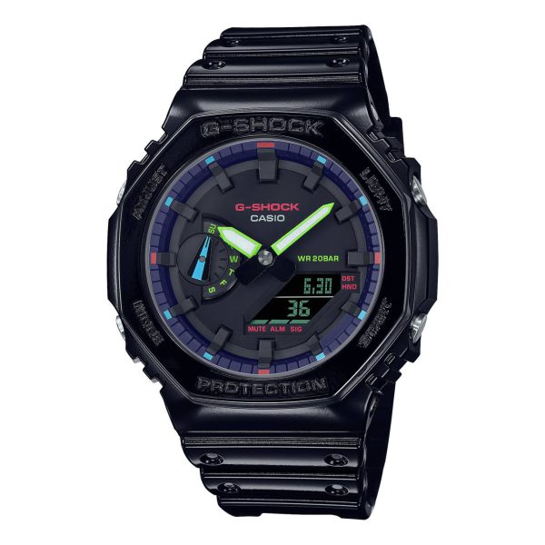 ساعت مچی مردانه G-SHOCK کاسیو مدل GA-2100RGB-1ADR