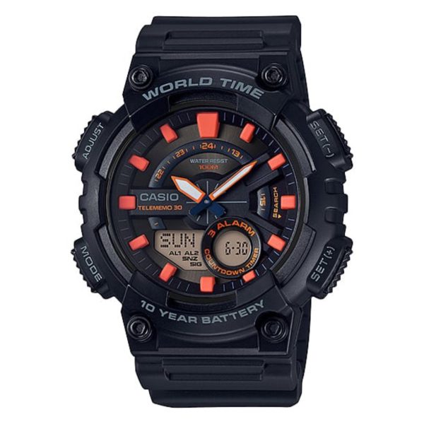 ساعت مچی مردانه کاسیو مدل CASIO-AEQ-110W-1A2