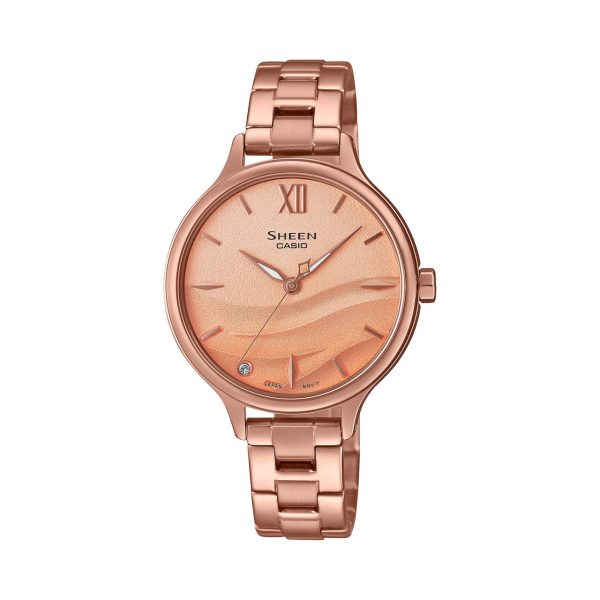 ساعت مچی زنانه شین کاسیو مدل SHEEN SHE-4550PG-4AUDF