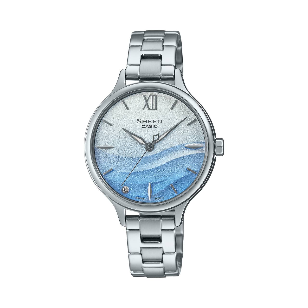 ساعت مچی زنانه شین کاسیو مدل SHEEN SHE-4550D-2AUDF