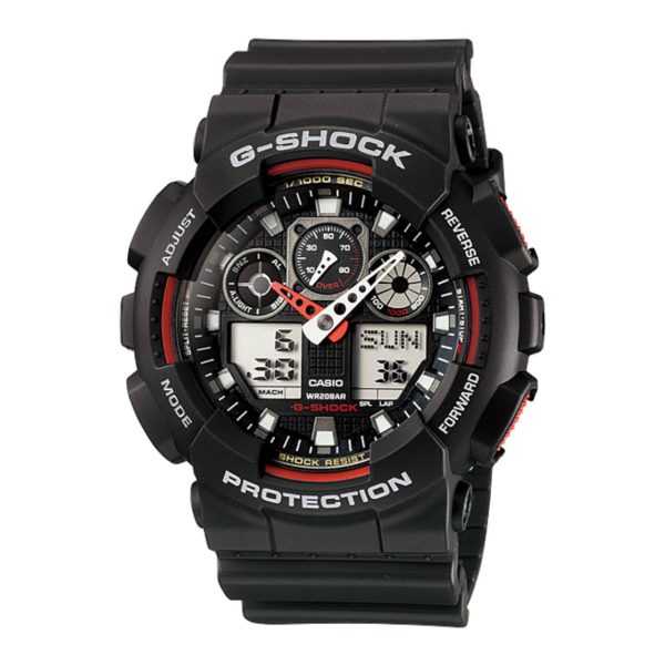 ساعت مچی مردانه G-SHOCK کاسیو مدل CASIO GA-100-1A4
