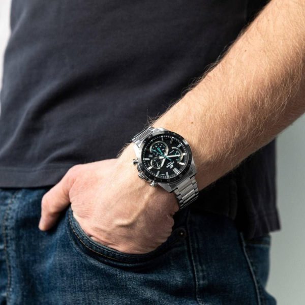ساعت مچی مردانه EDIFICE مدل CASIO-EFR-573DB-1AVUDF