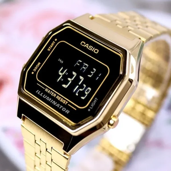 ساعت مچی زنانه وینتیج کاسیو مدل CASIO LA680WGA-1B