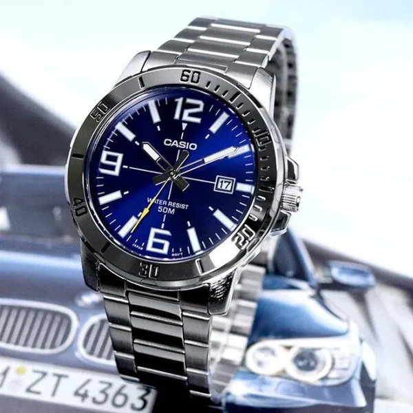 ساعت مچی مردانه کاسیو مدل CASIO MTP-VD01D-2B