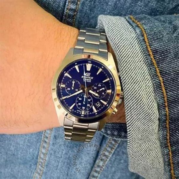 ساعت مچی مردانه EDIFICE مدل CASIO-EFV-630D-2AVUDF
