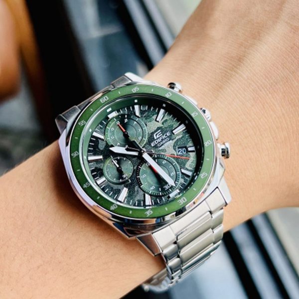 ساعت مچی مردانه EDIFICE کاسیو مدل Casio-EFV-600D-3CVUDF