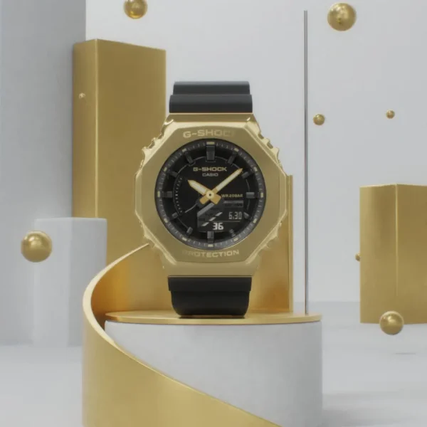 ساعت مچی زنانه جی شاک کاسیو مدل G-SHOCK GM-S2100GB-1ADR