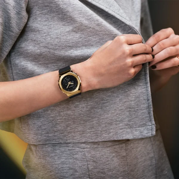 ساعت مچی زنانه جی شاک کاسیو مدل G-SHOCK GM-S2100GB-1ADR