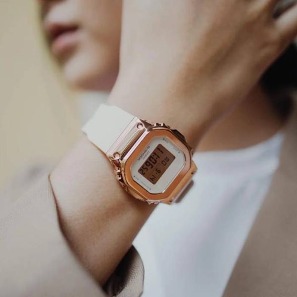 ساعت مچی زنانه G-SHOCK کاسیو مدل CASIO GM-S5600PG-4