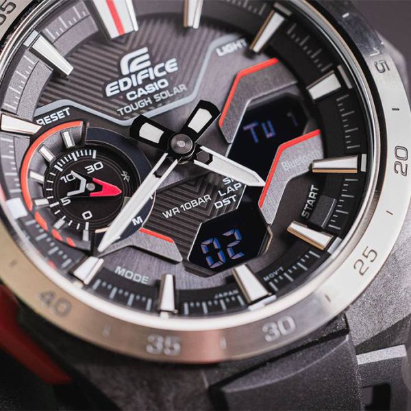 ساعت مچی مردانه EDIFICE مدل CASIO ECB-2200P-1ADF