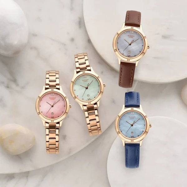 ساعت مچی زنانه شین کاسیو مدل SHEEN SHE-4546PG-3A