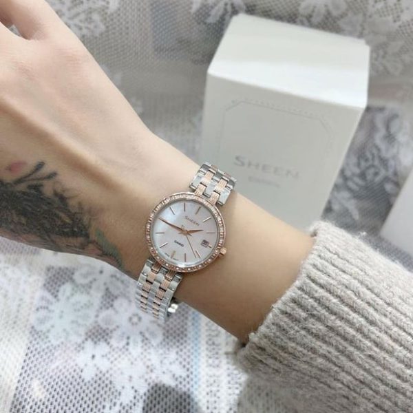 ساعت مچی زنانه SHEEN کاسیو مدل CASIO-SHE-4060SG-7A