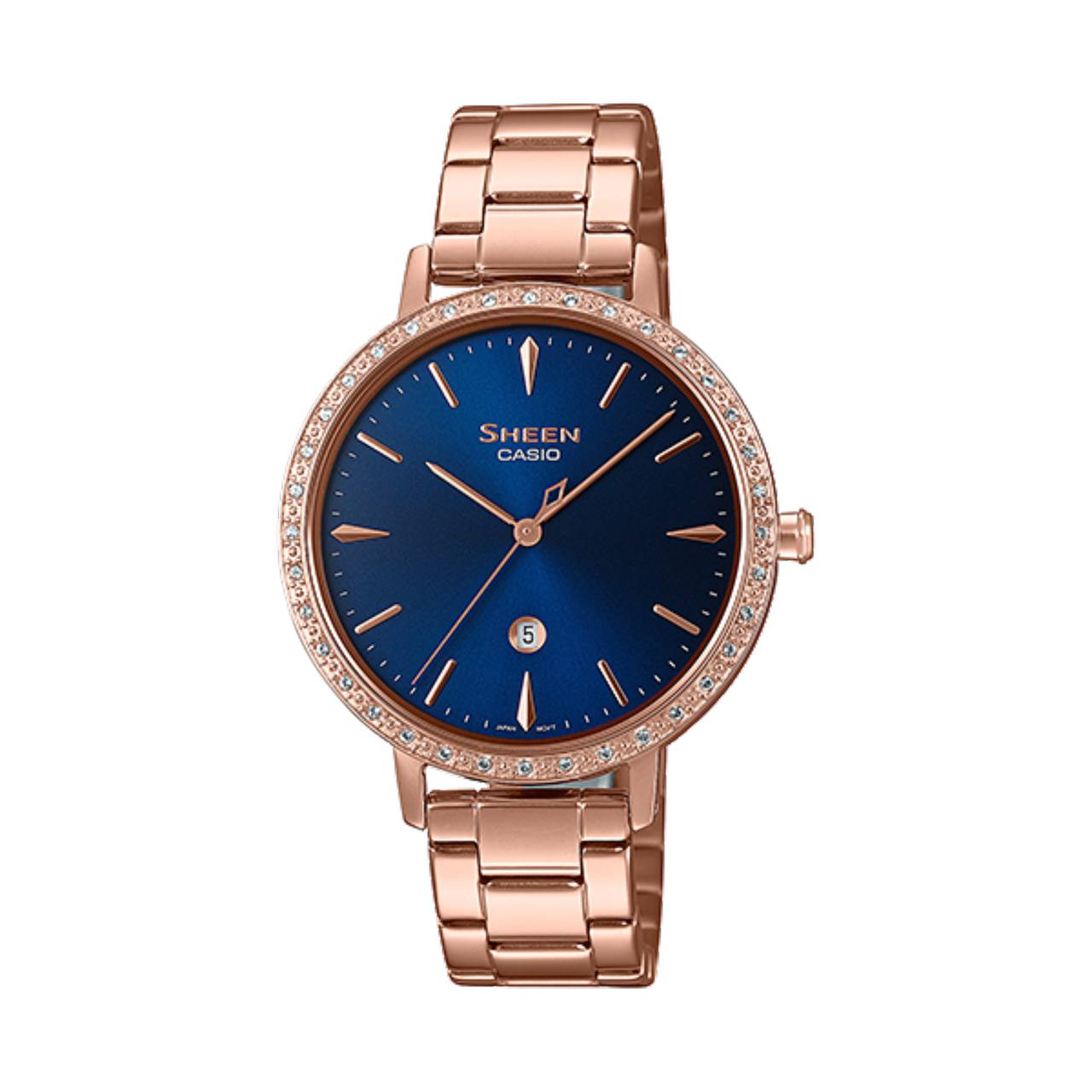 ساعت مچی زنانه شین کاسیو مدل SHEEN SHE-4535YPG-2AUDF