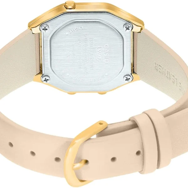 ساعت مچی زنانه وینتیج کاسیو مدل CASIO LA680WEGL-4DF