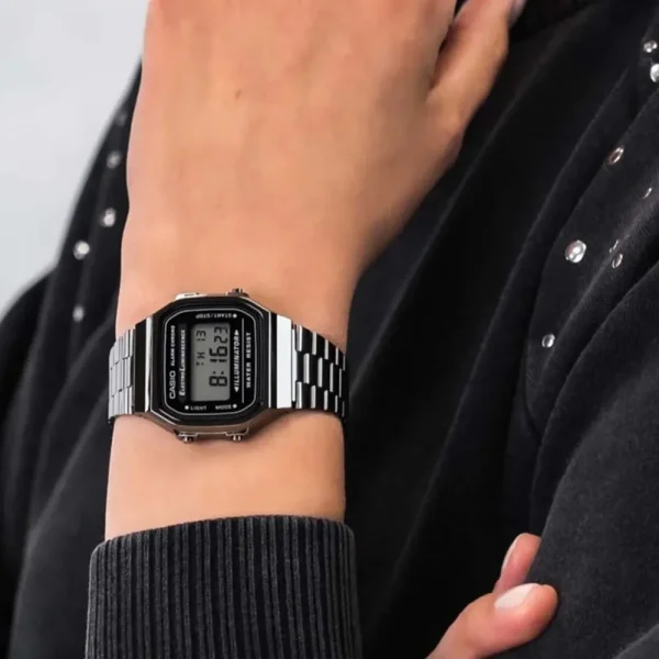 ساعت مچی وینتیج کاسیو مدل CASIO A168WGG-1A