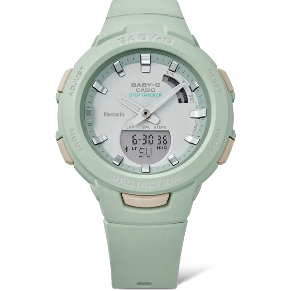 ساعت مچی زنانه بیبی جی کاسیو مدل BABY-G BSA-B100CS-3A