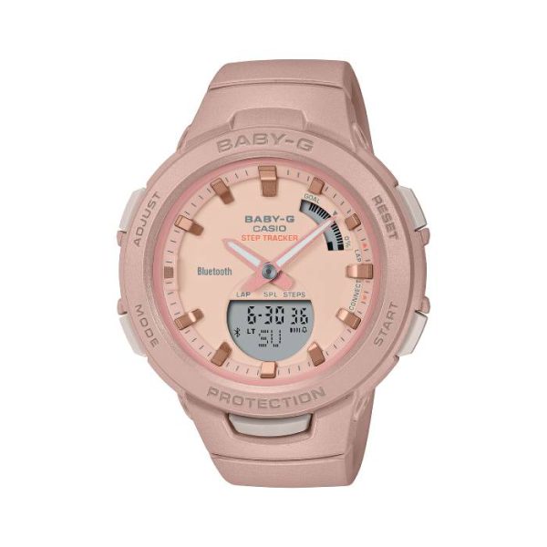 ساعت مچی زنانه Baby-G کاسیو مدل CASIO - BSA-B100CS-4A