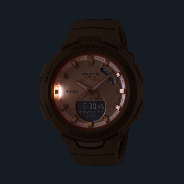 ساعت Baby-G کاسیو مدل CASIO - BSA-B100CS-4A