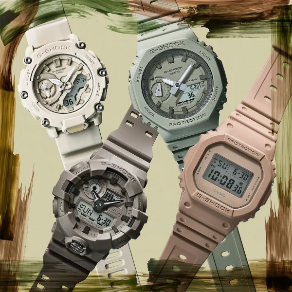 ساعت مچی اسپرت جی شاک کاسیو مدل G-SHOCK GA-2100NC-3ADR