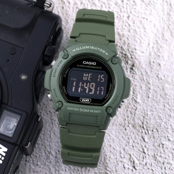 ساعت مچی مردانه کاسیو مدل CASIO-W-219HC-3BVDF