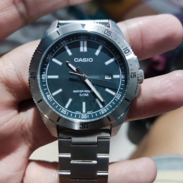 ساعت مچی مردانه کاسیو مدل CASIO MTP-B155D-3EVDF