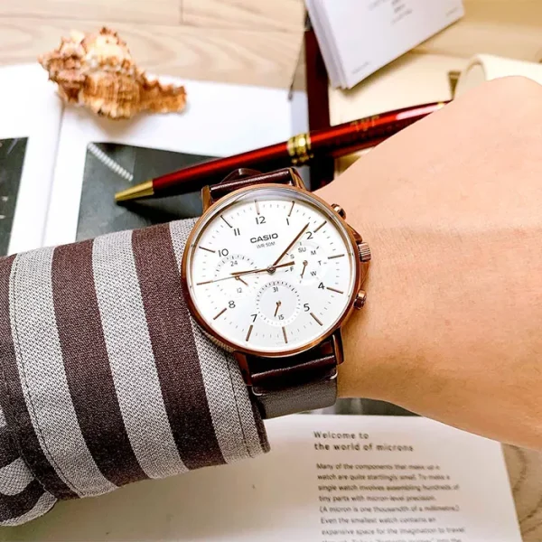 ساعت مچی مردانه کاسیو مدل CASIO MTP-E321RL-5A