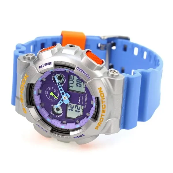 ساعت مچی اسپرت جی شاک کاسیو مدل G-SHOCK GA-100EU-8A2DR