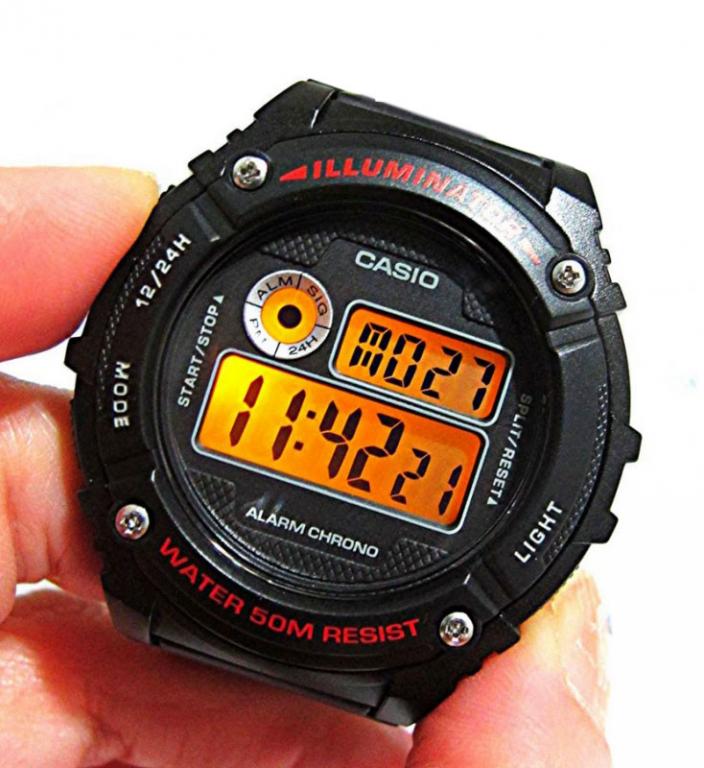 ساعت مچی مردانه کاسیو مدل CASIO - W-216H-1A