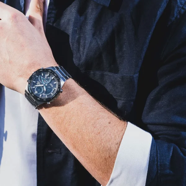 ساعت مچی مردانه ادیفایس کاسیو مدل EDIFICE ECB-950DB-1A