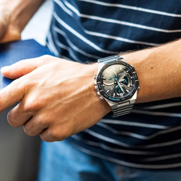 ساعت مچی مردانه EDIFICE مدل CASIO - ECB-950DB-1A