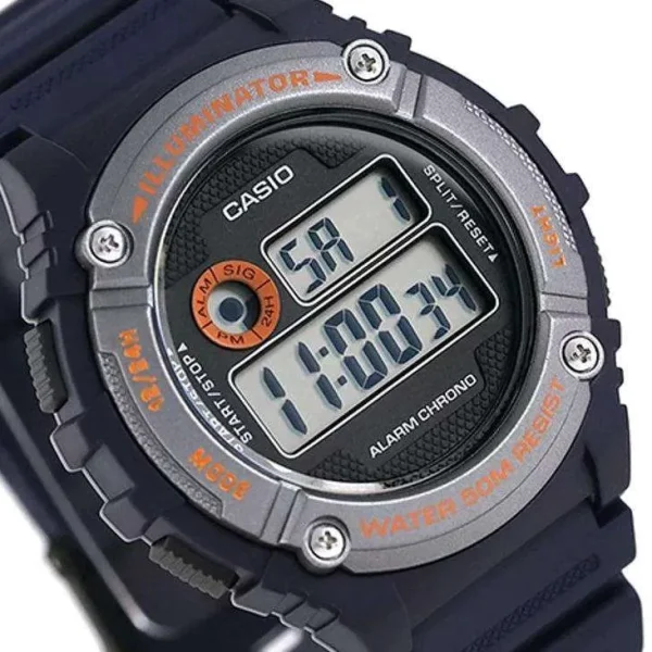 ساعت مچی اسپرت کاسیو مدل CASIO W-216H-2B