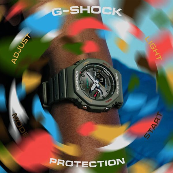 ساعت مچی مردانه G-Shock مدل CASIO GA-B2100FC-3ADR