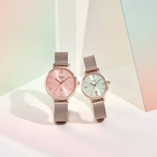 ساعت مچی زنانه شین کاسیو مدل SHEEN SHE-4540CM-3AUDF