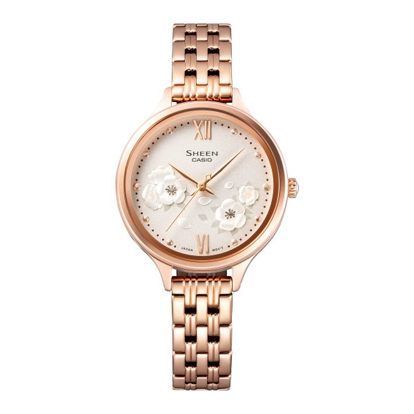 ساعت مچی زنانه SHEEN مدل CASIO SHE-4551PG-7AUDF