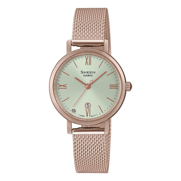 ساعت مچی زنانه SHEEN مدل CASIO - SHE-4540CM-3AUDF