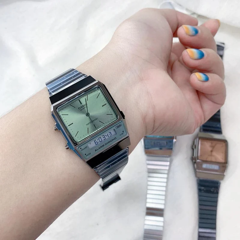 ساعت مچی کاسیو مدل AQ-800ECGG-3ADF