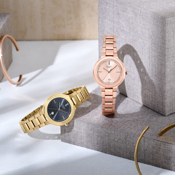 ساعت مچی زنانه SHEEN مدل SHE-4559PG-4AUDF