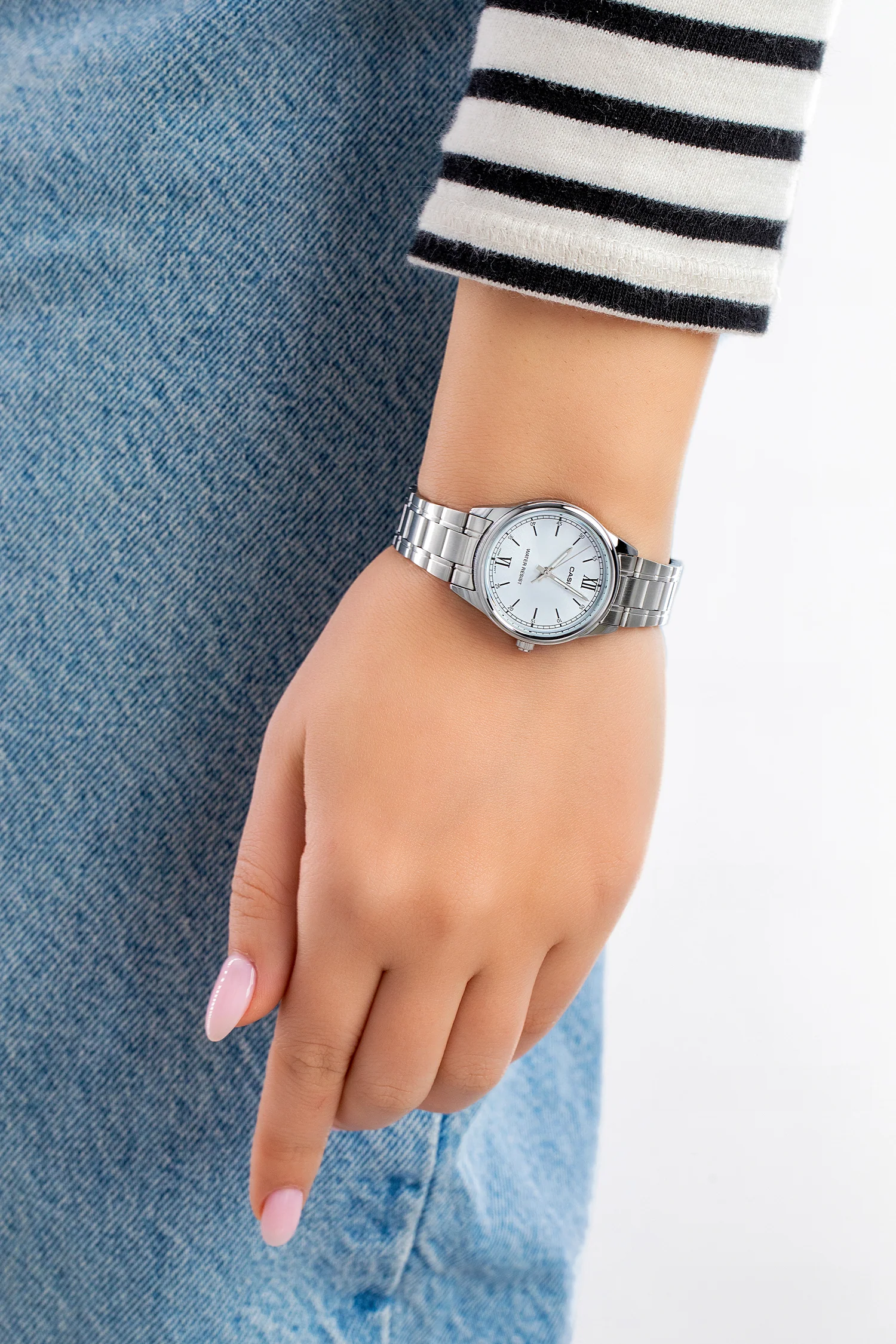 ساعت مچی زنانه کاسیو مدل LTP-V005D-2B3UDF