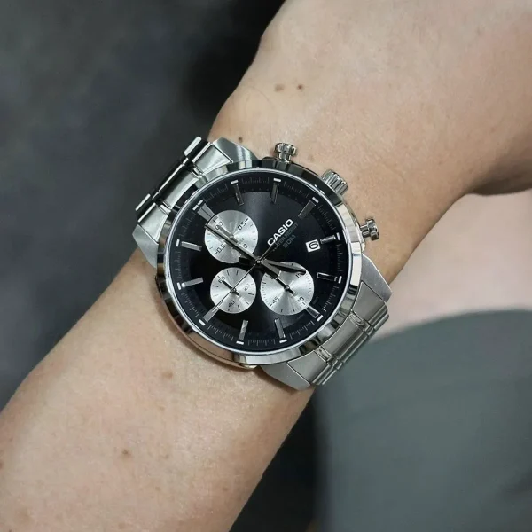 ساعت مچی مردانه کاسیو مدل CASIO MTP-E510D-1A2VDF