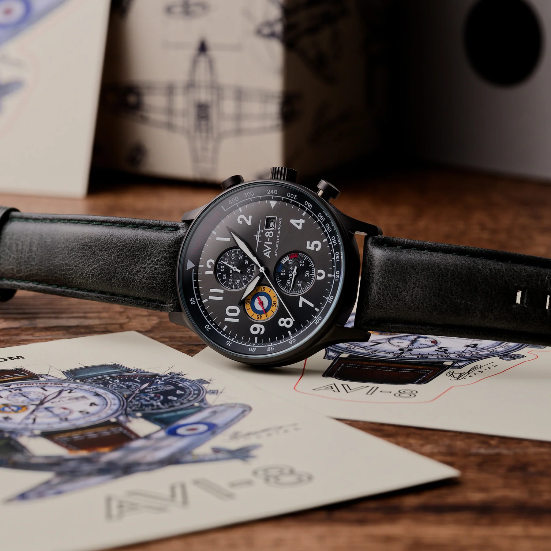 ساعت مچی مردانه ای وی ایت AVI-8 مدل AV-4011-0D