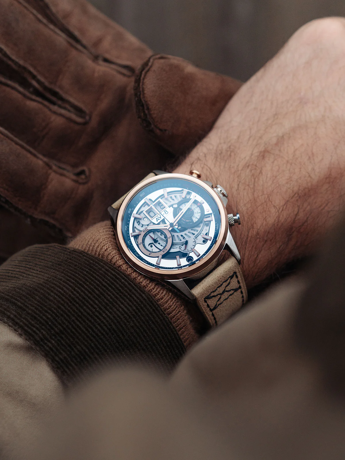 ساعت مچی مردانه ای وی ایت AVI-8 مدل AV-4065-02