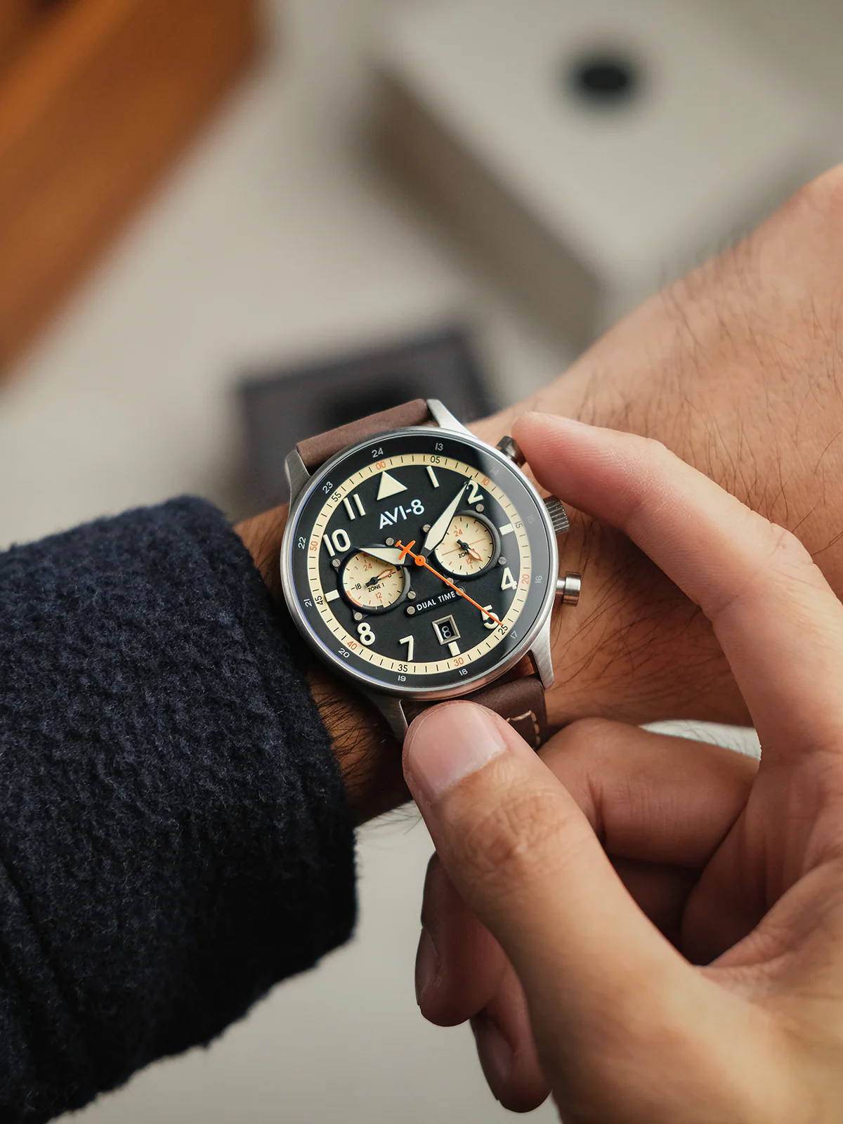 ساعت مچی مردانه ای وی ایت AVI-8 مدل AV-4088-01