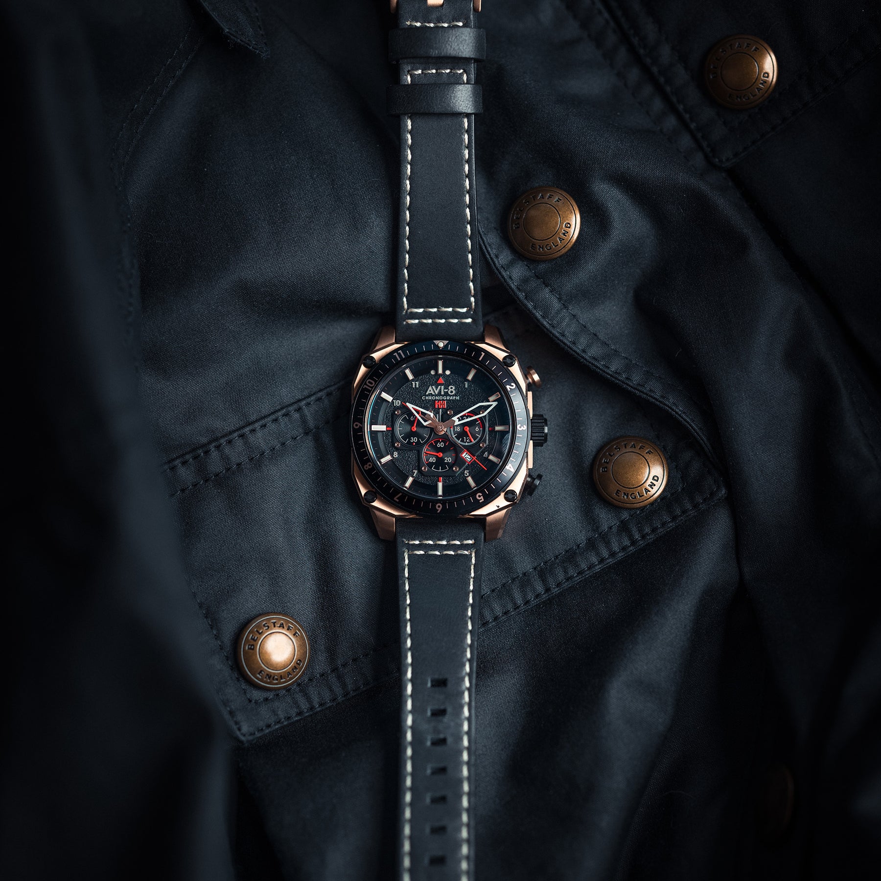 ساعت مچی مردانه ای وی ایت AVI-8 مدل AV-4100-06