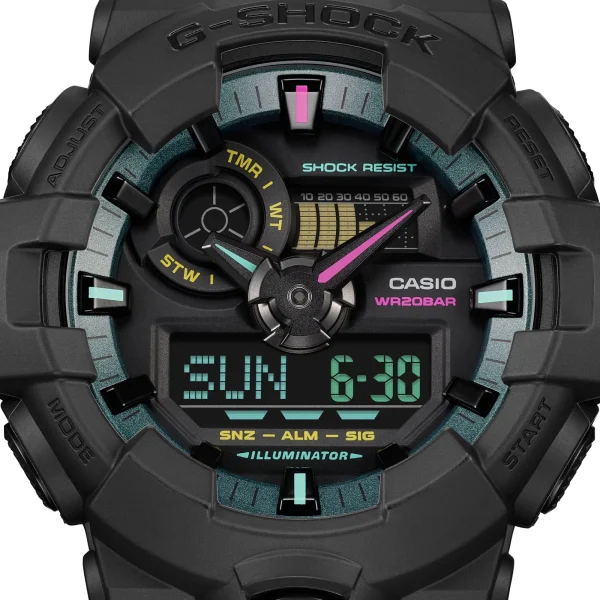 ساعت مچی اسپرت جی شاک کاسیو مدل G-SHOCK GA-700MF-1ADR